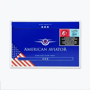Гільзи American Aviator для сигарет (500 шт) купити сигаретні гільзи