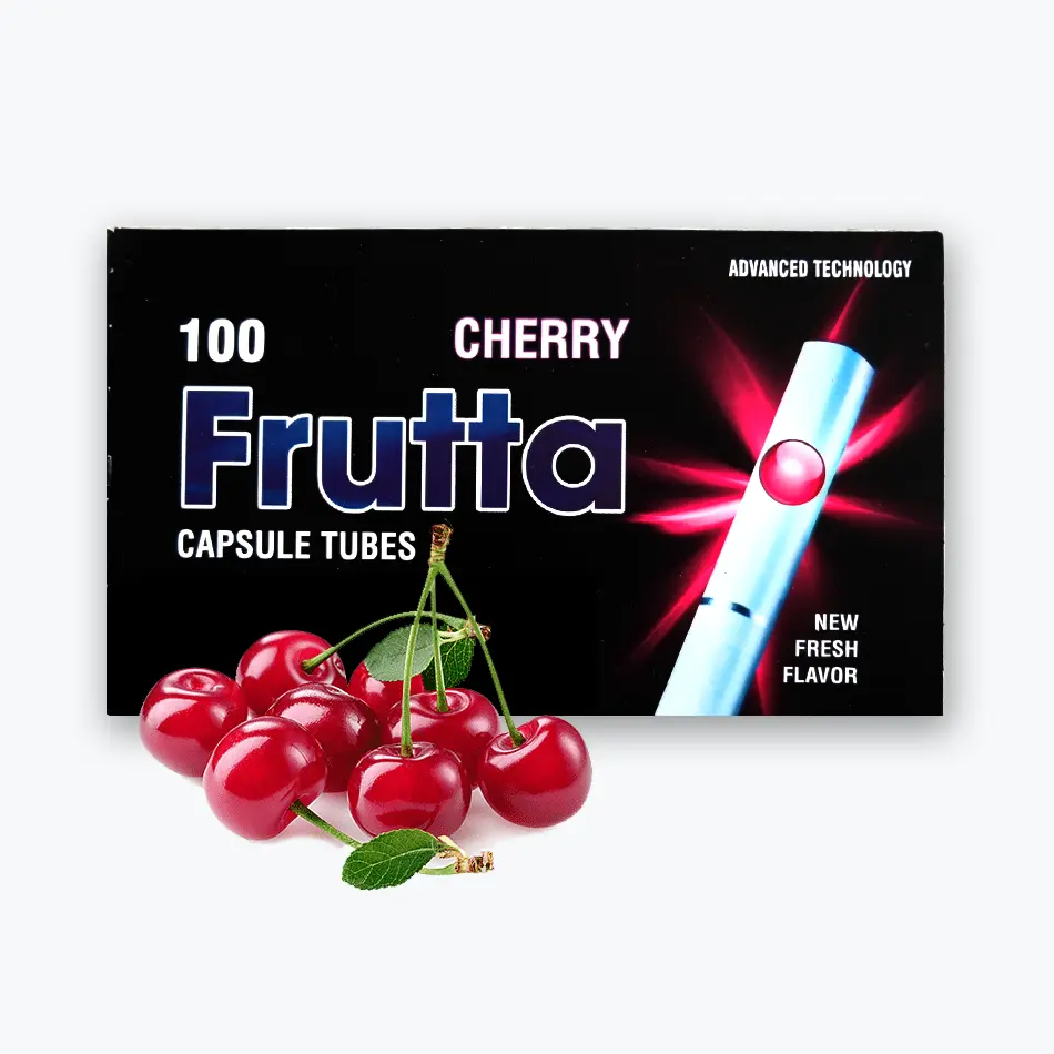 Гильзы с капсулой Вишня FRUTTA (100 шт) купить